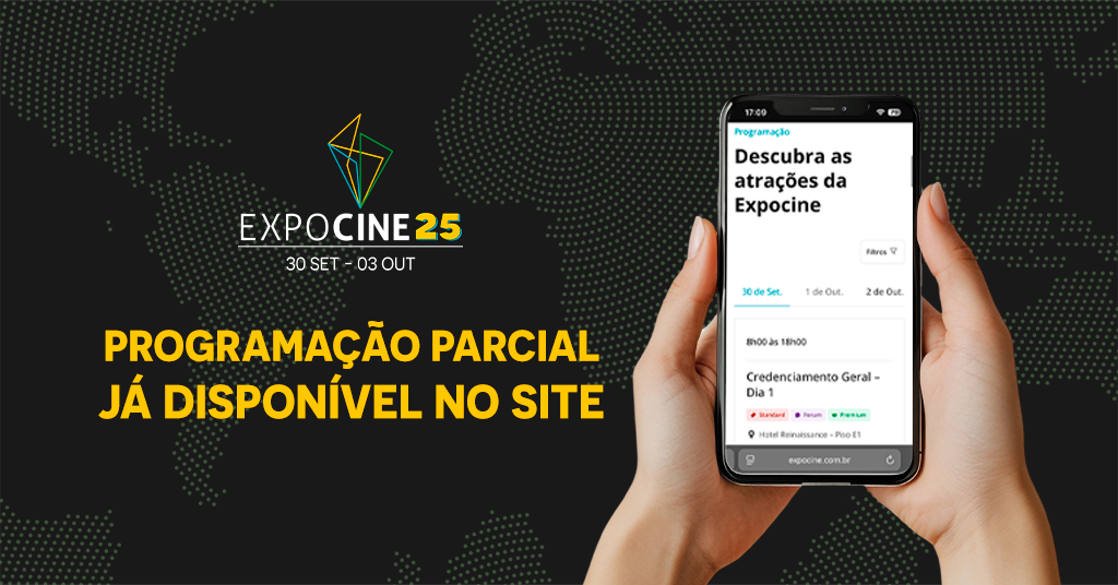 EXPOCINE25 divulga programação parcial do evento; segundo lote de ingressos já está à venda