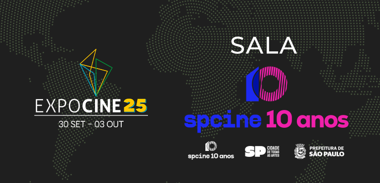 Spcine na EXPOCINE25, Dez anos consecutivos de parceria!
